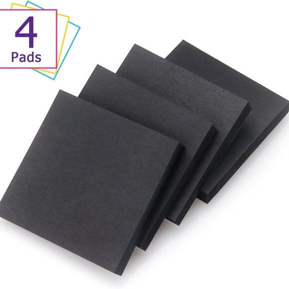 Sticky Notes 3x3 Self-Stick Notes Bright Colors Sticky Notes 4 Pads 90 Sheets/Pa - Picture 2 of 7